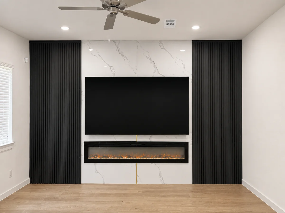 After wall treatment