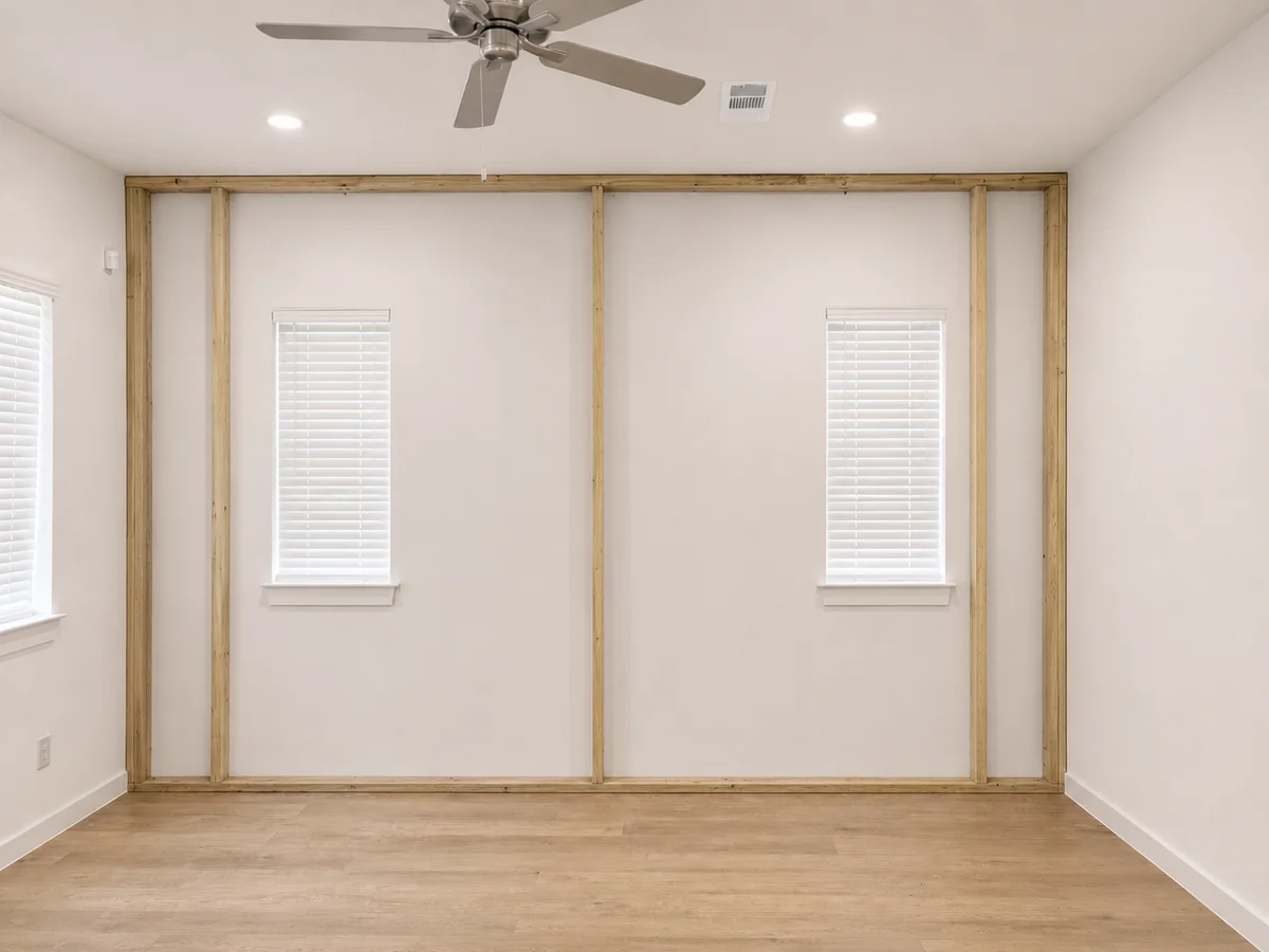 Before wall treatment