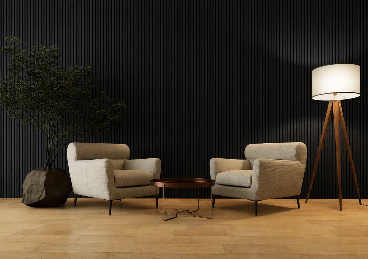 Acoustic panels 3 sides
